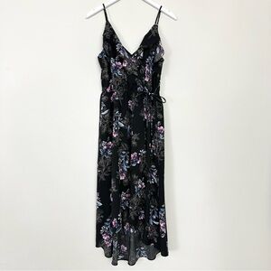 Meghan Los Angeles Floral Faux Wrap Dress